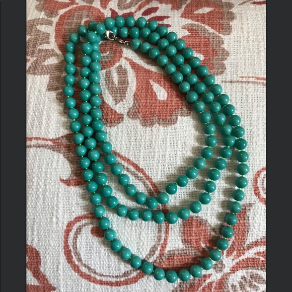 Stella & Dot Turquoise La Coco Necklace - Picture 2 of 2